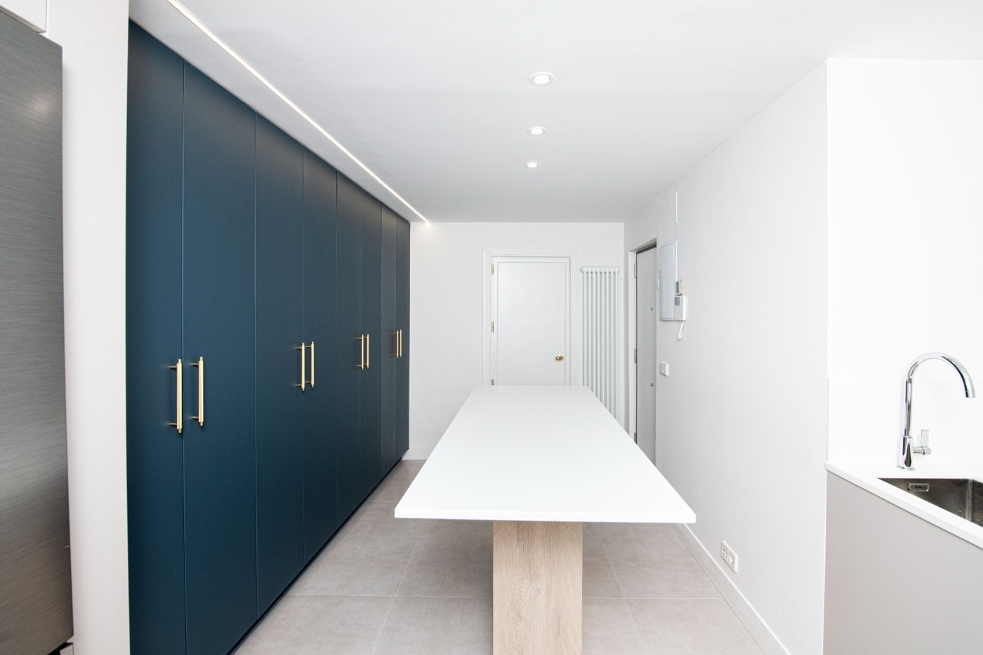 cocina comedor lavadero integrado zurbano madrid