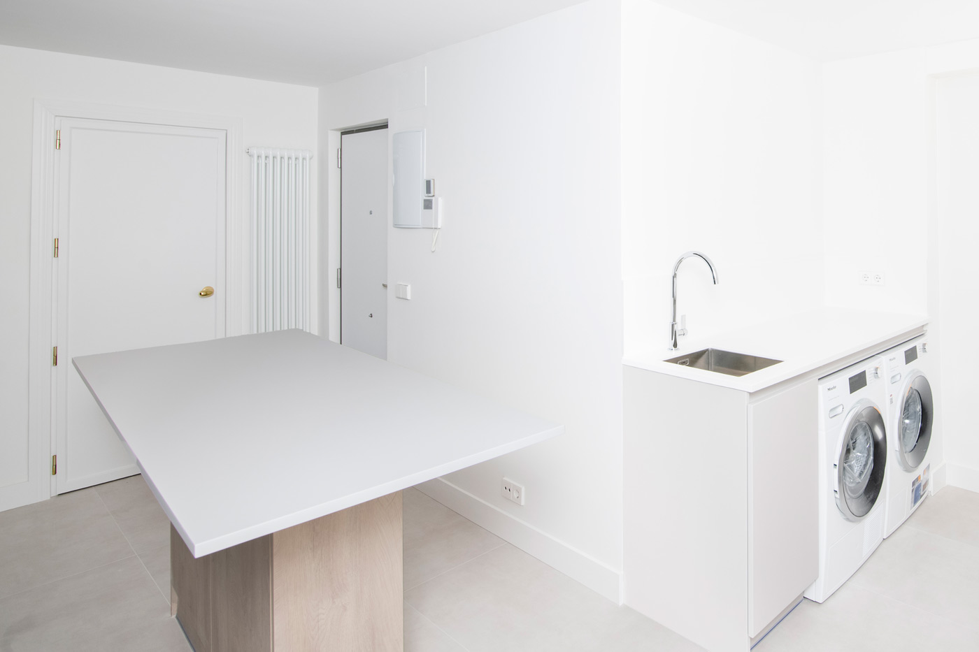 cocina comedor lavadero integrado zurbano madrid