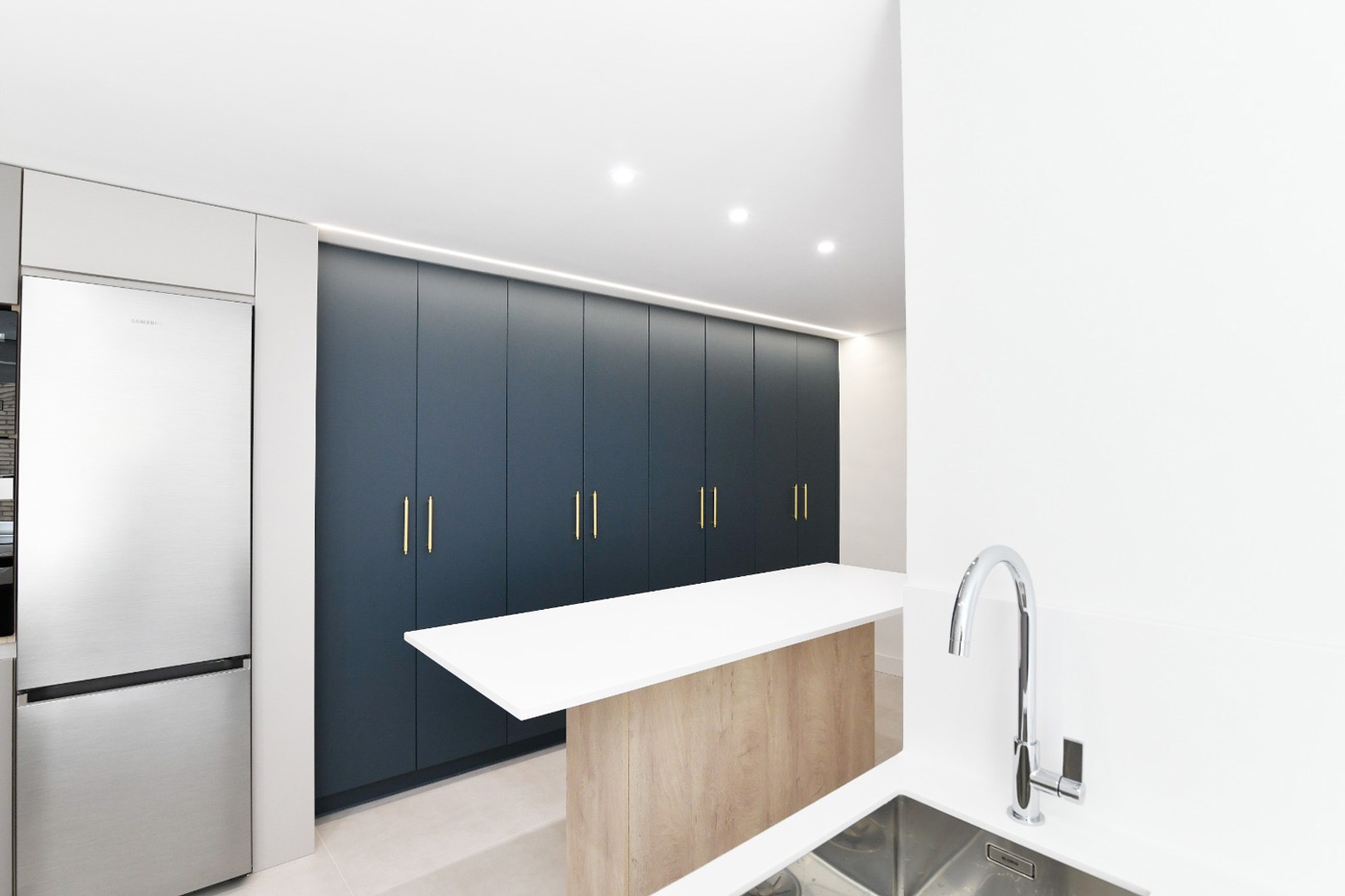 cocina comedor lavadero integrado zurbano madrid